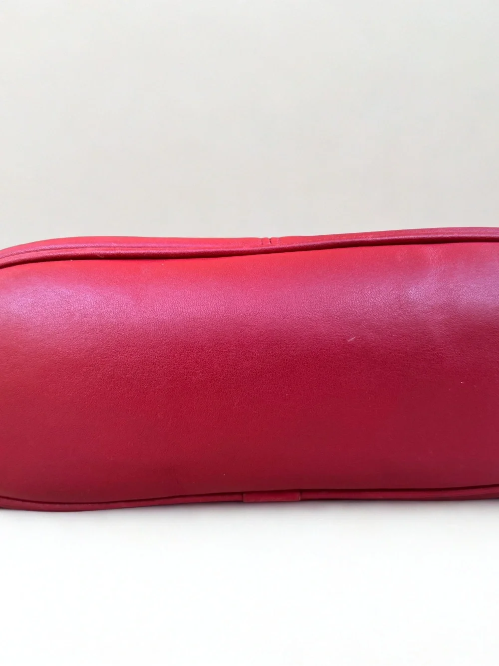 Vintage COACH 1997 Red Leather Whitney Crossbody Bag | Style 4115